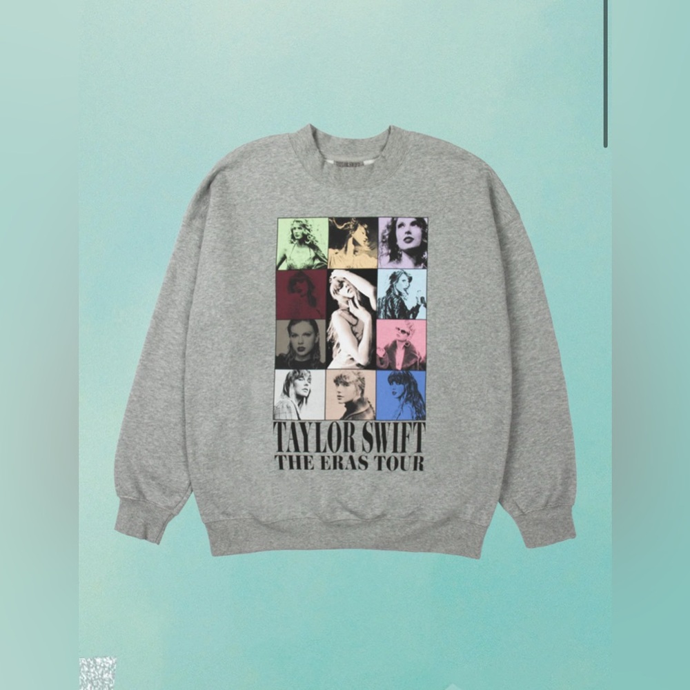 TAYLOR SWIFT | THE ERAS TOUR GRAY CREWNECK
